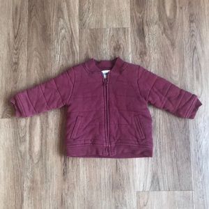 Baby quilted bomber jacket 12-18 months